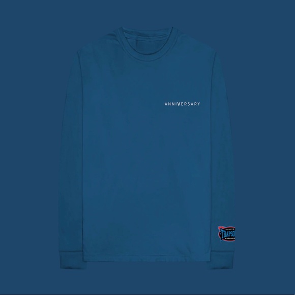 Other - Navy Blue Long Sleeve Bryson Tiller "Anniversary" Merchandise
